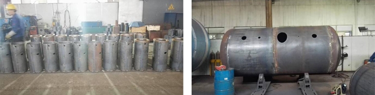 劃線開孔(kong),酸洗烘幹(gan) 劃線開孔(kǒng),酸洗烘幹(gan)